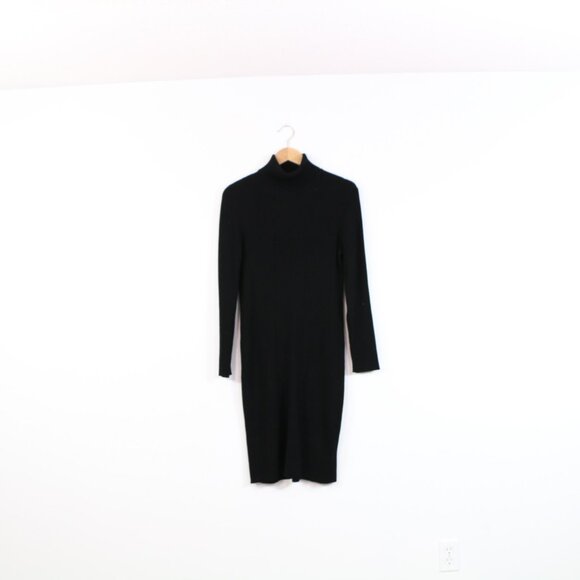 *Spense Black Turtleneck Dress - Picture 3 of 8